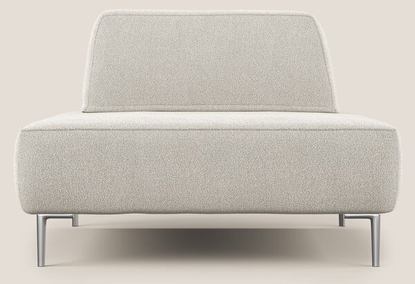 Newton poltrona modulare con schienali movibili T07 bianco