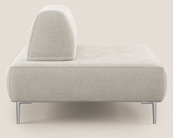 Newton poltrona modulare con schienali movibili T07 bianco