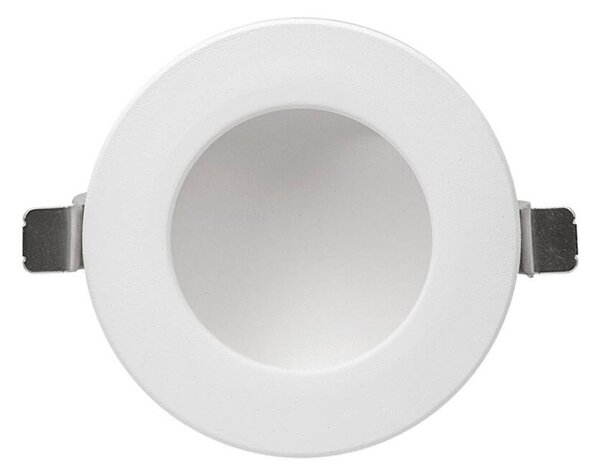 Faro LED da incasso Rotondo Luce INDIRETTA 8W Foro Ø92mm Colore Bianco Caldo 3.000K