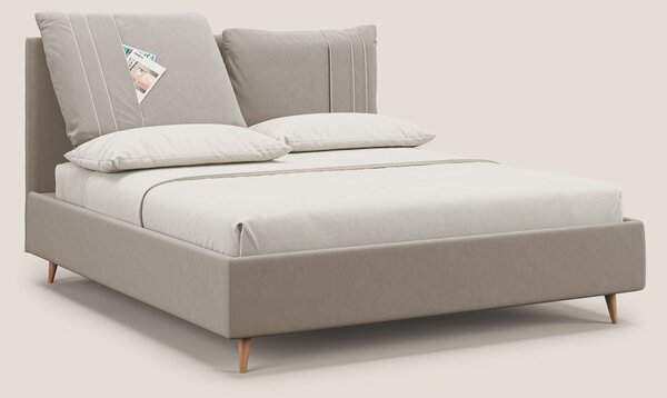 Nathan letto contenitore con cuscini regolabili con tasche in microfib