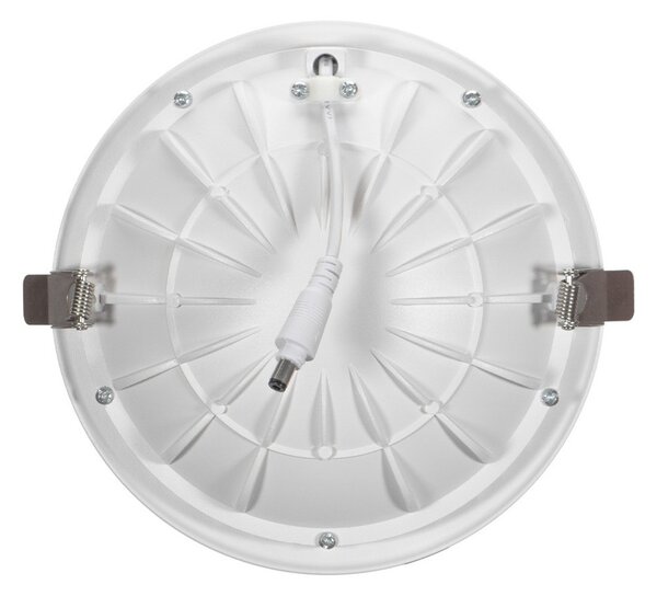 Faro LED da incasso Rotondo Luce INDIRETTA 20W Foro Ø155mm Colore Bianco Naturale 4.000K