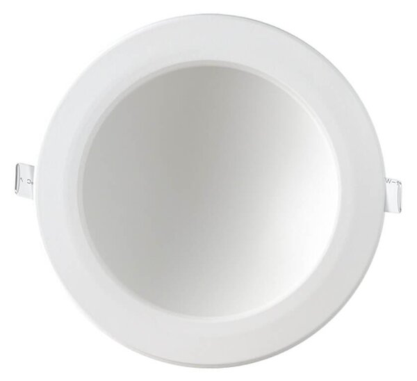 Faro LED da incasso Rotondo Luce INDIRETTA 20W Foro Ø155mm Colore Bianco Caldo 3.000K