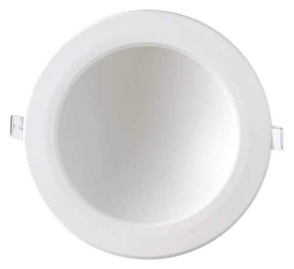 Faro LED da incasso Rotondo Luce INDIRETTA 20W Foro Ø155mm Colore Bianco Caldo 3.000K