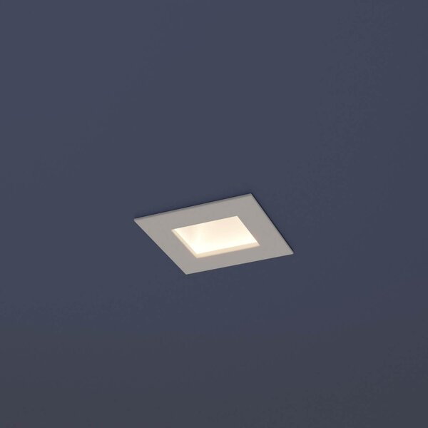 Faro LED da incasso Quadrato Luce INDIRETTA 8W Foro 92x92mm Colore Bianco Caldo 3.000K