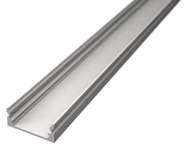 Profilo Slim 1m e 2m BIANCO (per striscia LED) Variante Lunghezza Profilo 1 metro