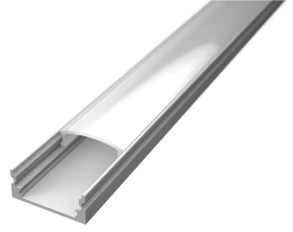 Profilo Slim 1m e 2m BIANCO (per striscia LED) Variante Lunghezza Profilo 1 metro