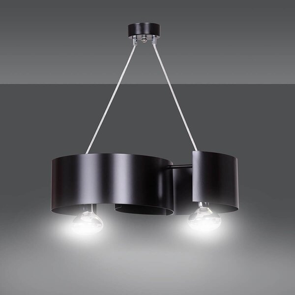 Lampadario a Sospensione VIXON 2 WHITE o Black