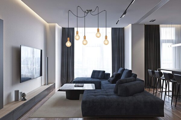 Lampadario a Sospensione SPARK 5