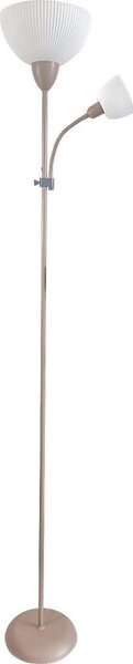 Rabalux 74103 - Lampada da terra ACTION PRO 1xE27/60W/230V + 1xE14/25W beige