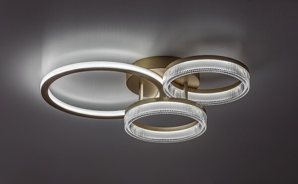 Rabalux 71473 - Plafoniera LED dimmerabile RIVONA LED/38W/230V 3000-6500K 58,5x38 cm + telecomando