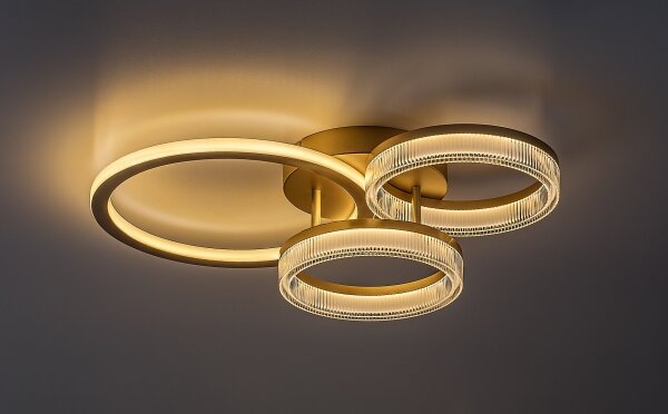 Rabalux 71473 - Plafoniera LED dimmerabile RIVONA LED/38W/230V 3000-6500K 58,5x38 cm + telecomando