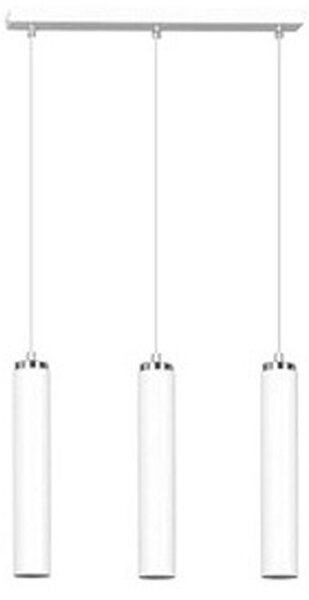 Lampadario a Sospensione in Acciaio 3xGU10 LUNA 3 da interno