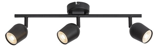 Rabalux 73103 - Faretto LIANET 3xGU10/15W/230V nero