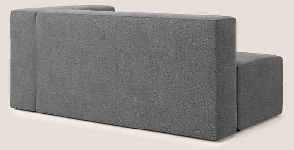 Nettuno modulo angolo/laterale maxi in morbido tessuto bouclè T07 antr