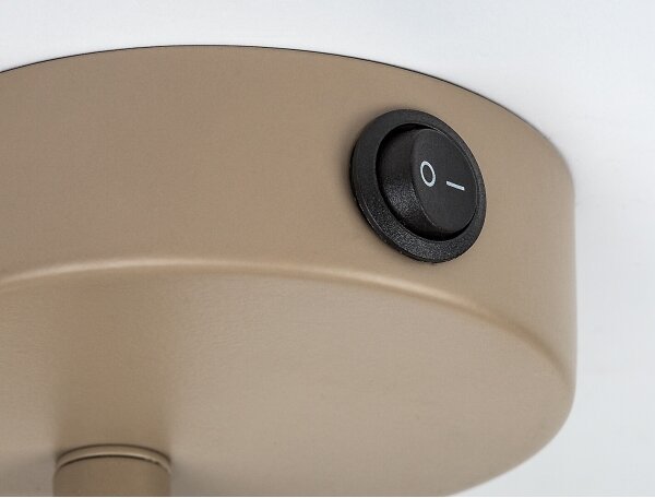 Rabalux 73141 - Faretto da parete TISANDRA 1xE14/10W/230V beige
