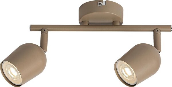Rabalux 73099 - Faretto LIANET 2xGU10/15W/230V beige