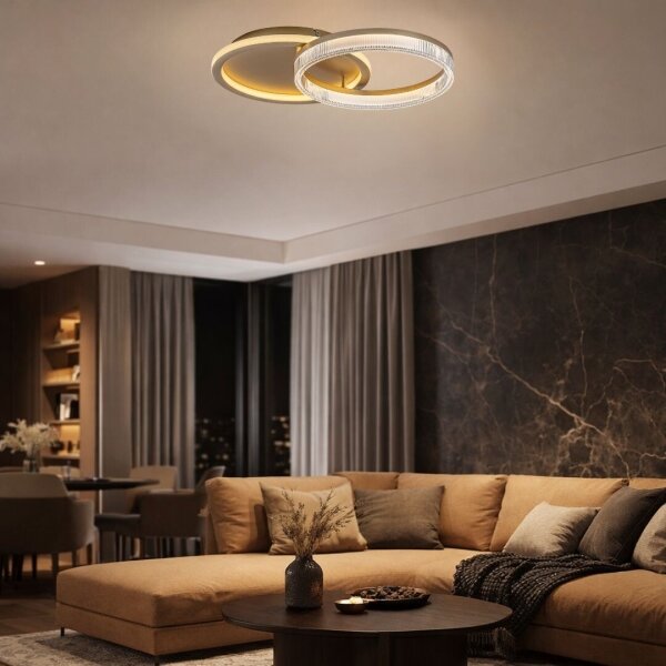 Rabalux 71472 - Plafoniera LED dimmerabile RIVONA LED/22W/230V 3000-6500K 53,5x35 cm+telecomando