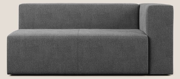 Nettuno modulo angolo/laterale maxi in morbido tessuto bouclè T07 antr