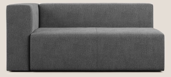 Nettuno modulo angolo/laterale maxi in morbido tessuto bouclè T07 antr