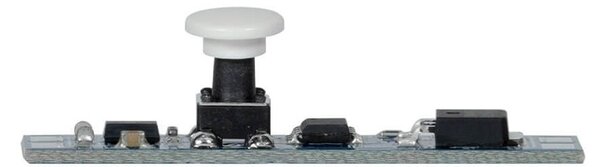 Interruttore Dimmer con micro tasto e memoria 12/24Vdc per Profili e Strisce LED
