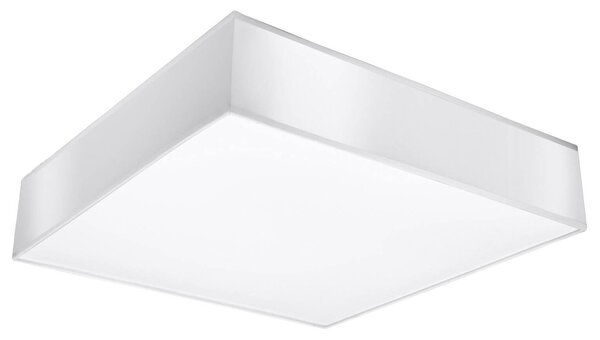 Plafoniera Quadrata da Soffitto in PVC 3xE27 HORUS 45 White da interno