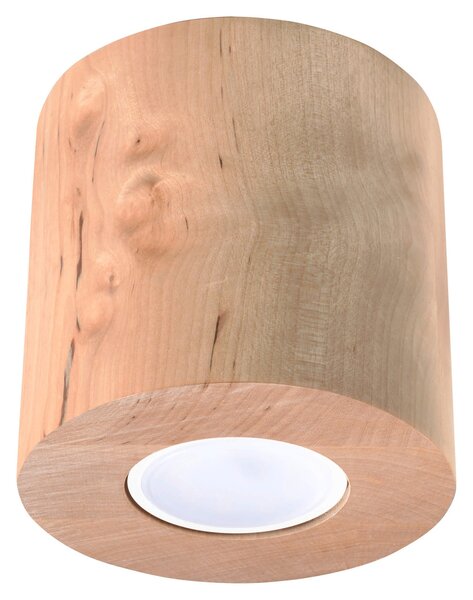 Plafoniera ORBIS Natural Wood da soffitto