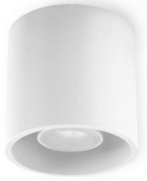 Plafoniera da Soffitto in Alluminio ORBIS 1 GU10 Bianca da Interno