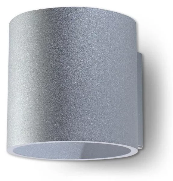 Applique da Parete in Alluminio ORBIS 1 G9 Grigia da Interno