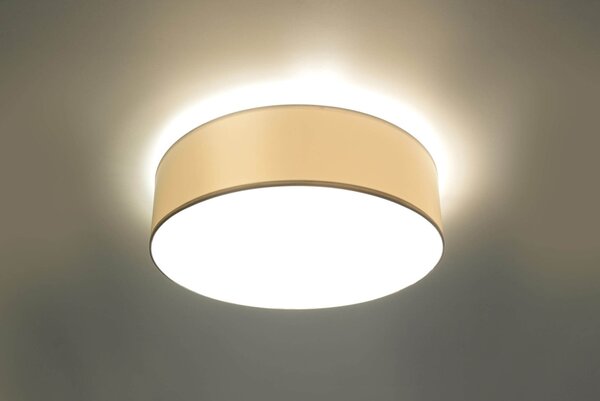 Plafoniera Tonda in PVC da Soffitto 2xE27 ARENA 35 Bianca da interno