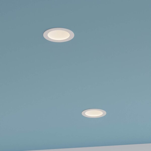 Faro LED da incasso Rotondo Luce INDIRETTA 12W Foro Ø130mm Colore Bianco Naturale 4.000K