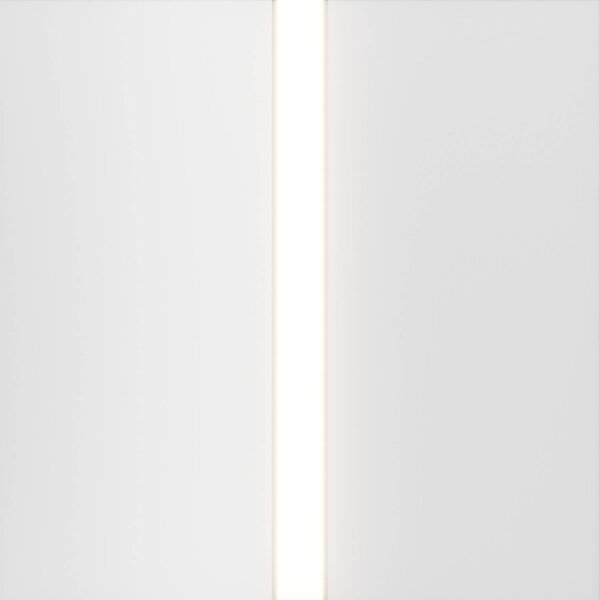 Profilo da incasso per Cartongesso Slim in Alluminio per striscia LED Variante Lunghezza 1 Metro