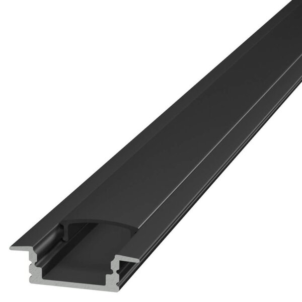 Profilo da Incasso NERO 1m e 2m (per striscia LED) Variante Lunghezza Profilo 1 metro