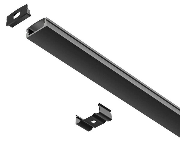 Profilo Slim 1m e 2m NERO (per striscia LED) Variante Lunghezza Profilo 1 metro