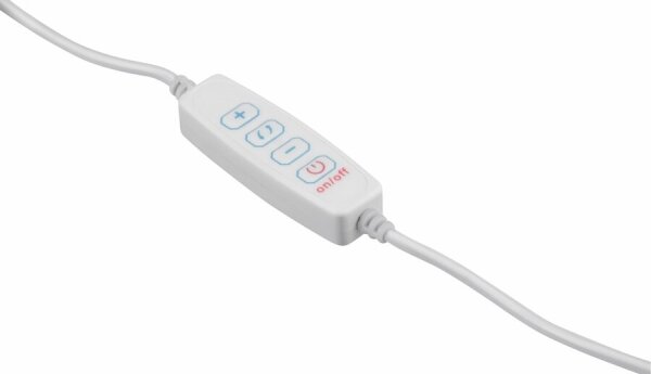 Extol - Lampada da tavolo LED dimmerabile con una lente d'ingrandimento LED/8W/5V 2900/4500/7500K bianco