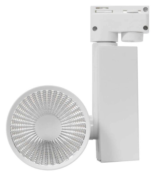Faretto LED 40W per Binario Monofase CRI92 125lm/W 100° - Bianco Colore Bianco Caldo 3.000K