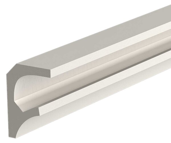 Cornice Pitturabile per Illuminazione diffusa per Strisce LED - 115m Variante Lunghezza 115 Metri