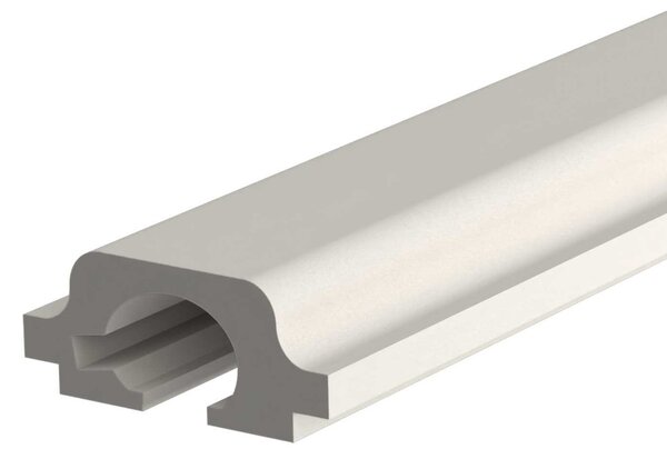 Cornice da Incasso a luce Indiretta per Striscia LED Pitturabile - 115m Variante Lunghezza 115 Metri