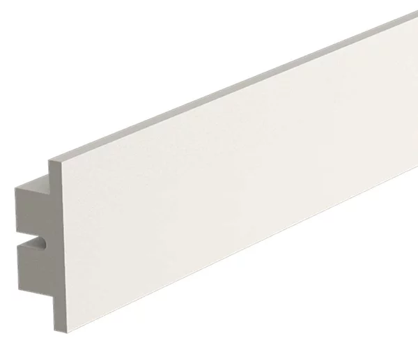 Cornice Pitturabile per Illuminazione Bidirezionale per Strisce LED da 115m Variante Lunghezza 115 Metri