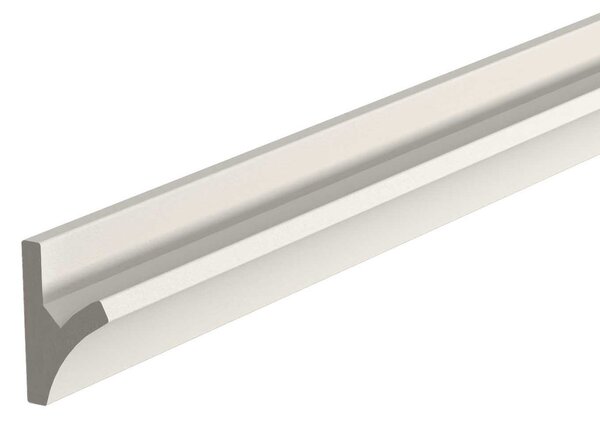 Cornice Pitturabile da Incasso o a Superficie per Strisce LED - 115m Variante Lunghezza 115 Metri