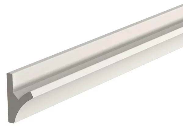 Cornice Pitturabile da Incasso o a Superficie per Strisce LED - 115m Variante Lunghezza 115 Metri