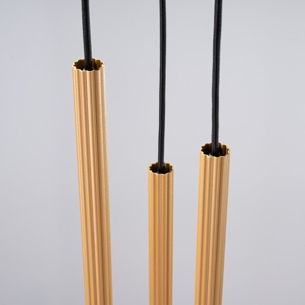 Sollux SL.1342 - Lampadario a sospensione con filo ARCHE 3xG9/8W/230V oro