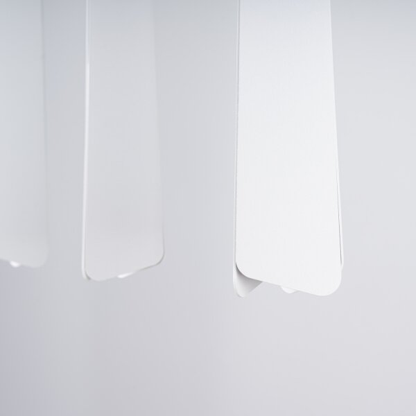 Sollux SL.1399 - Lampadario a sospensione con filo PRYSM 3xG9/8W/230V bianco