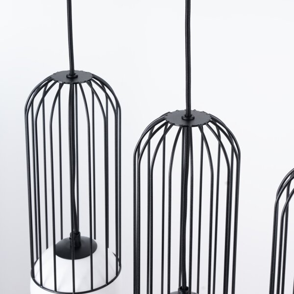 Sollux SL.1334 - Lampadario a sospensione con filo BRINA 3xG9/8W/230V nero