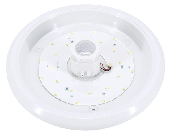 Plafoniera LED 12W Sensore di Movimento IP20 Ø290mm - B. Naturale