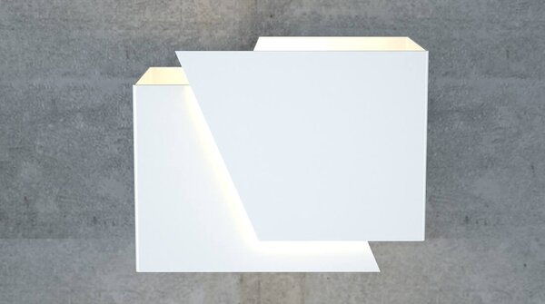 Applique FROST da parete Bianco o Nero