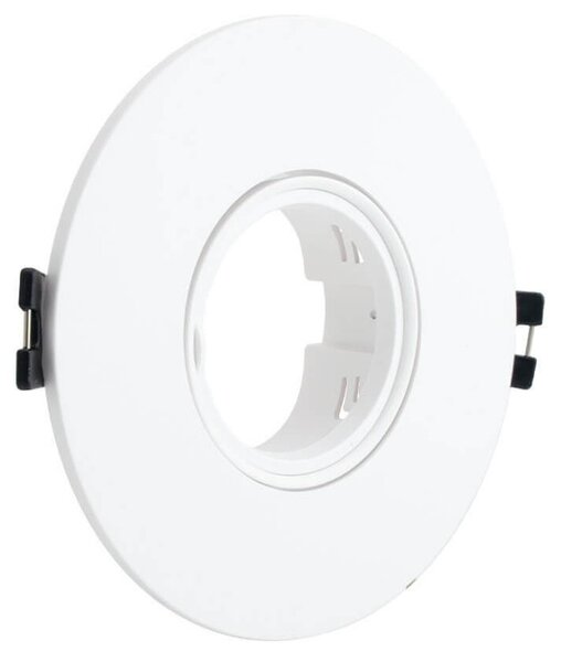 Faretto da Incasso Orientabile Foro Ø75-80mm Bianco