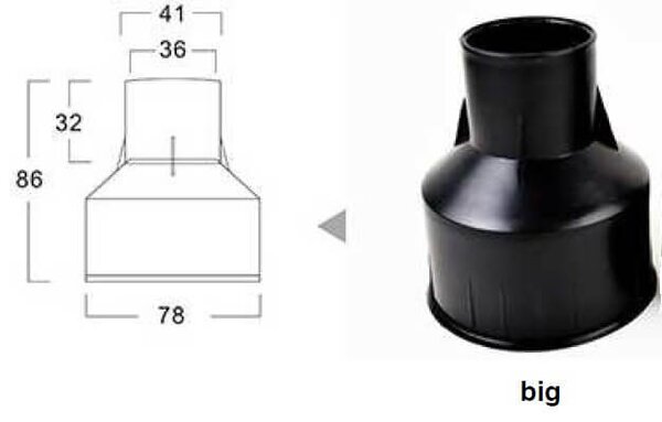Cassaforma incasso "Big" per faretti segnapasso serie Professional
