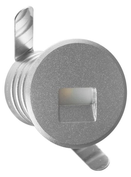 Faretto LED Acciaio 1W IP67 Professional - per Gradini Colore Bianco Caldo 2.700K