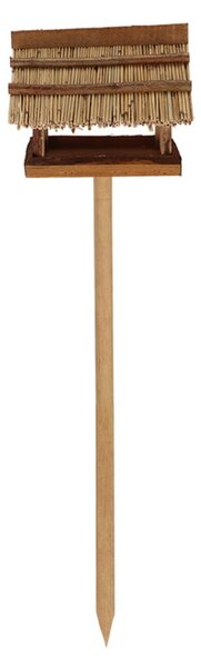Mangiatoia per uccelli in legno di abete e giunco Sweetie - Esschert Design