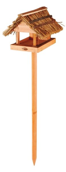 Mangiatoia per uccelli in legno di abete e giunco Sweetie - Esschert Design